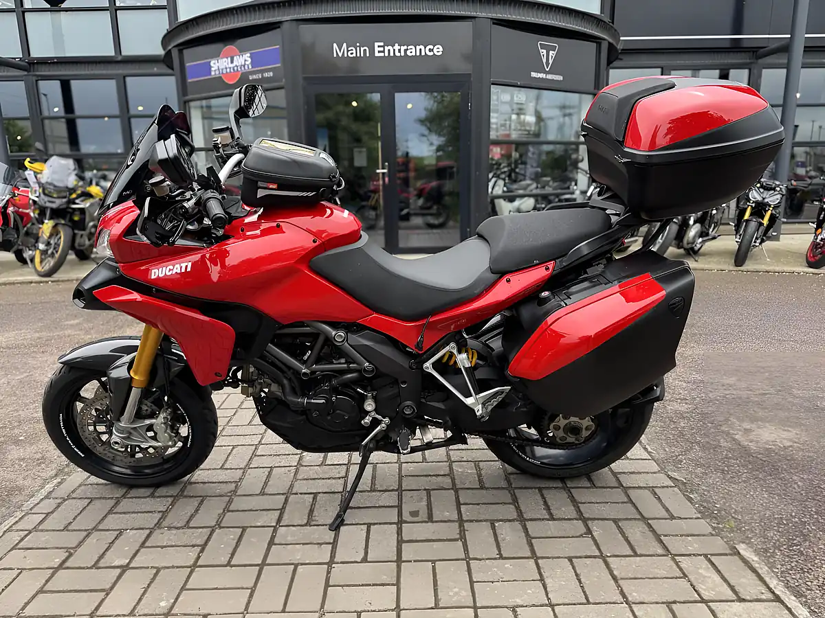 Used 2012 Ducati Multistrada 1200 S Tourin Red - Interior and Exterior details 6