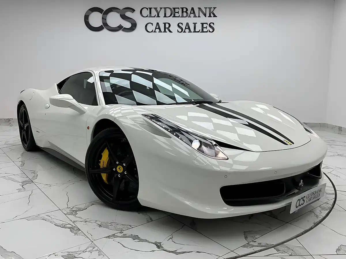 Used 2012 Ferrari 458 Italia Italia White - Front View