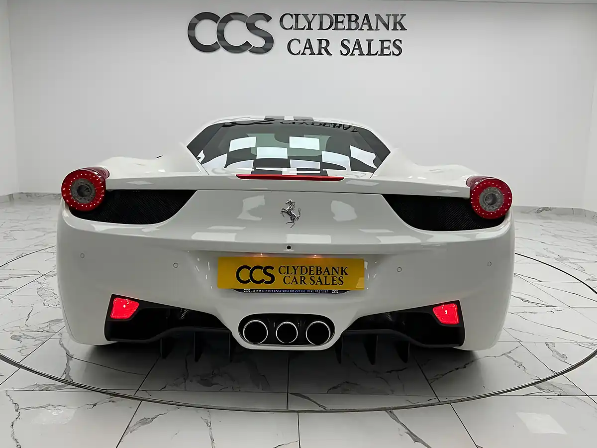 Used 2012 Ferrari 458 Italia Italia White - Interior and Exterior details 4