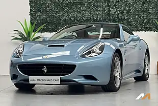 Used 2012 Ferrari California Convertible Blue - Interior and Exterior details 14