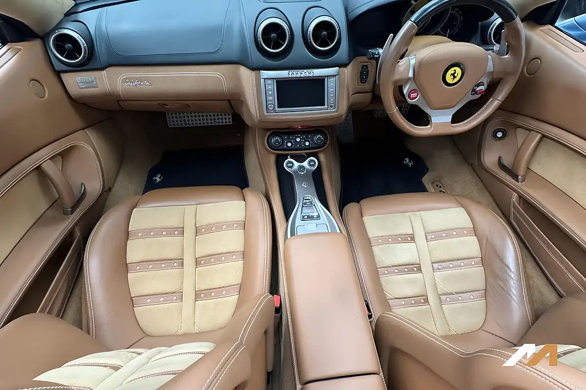 Used 2012 Ferrari California Convertible Blue - Interior and Exterior details 3