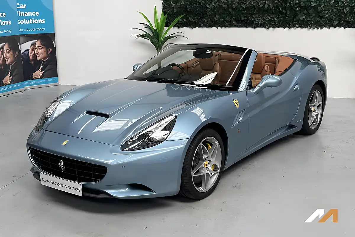 Used 2012 Ferrari California Convertible Blue - Interior and Exterior details 8