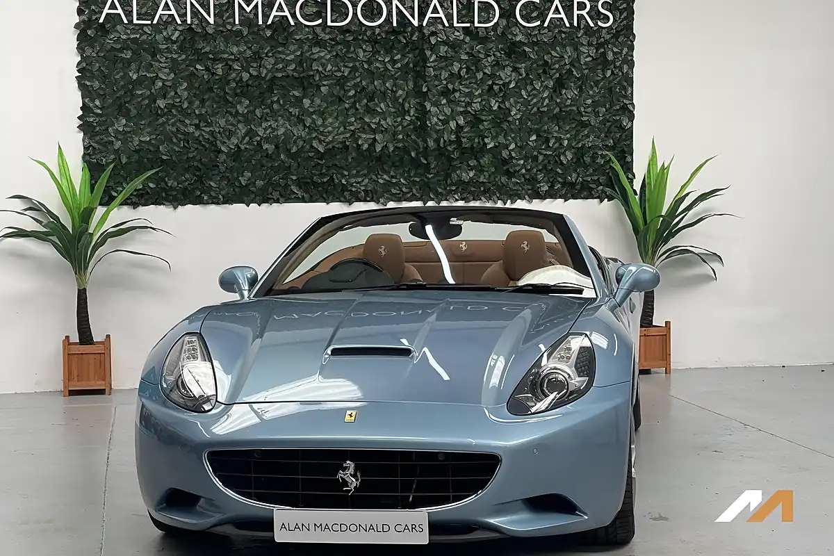 Used 2012 Ferrari California Convertible Blue - Interior and Exterior details 9