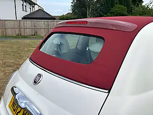 Used 2012 Fiat 500 C Lounge White - Interior and Exterior details 12