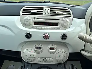 Used 2012 Fiat 500 C Lounge White - Interior and Exterior details 16