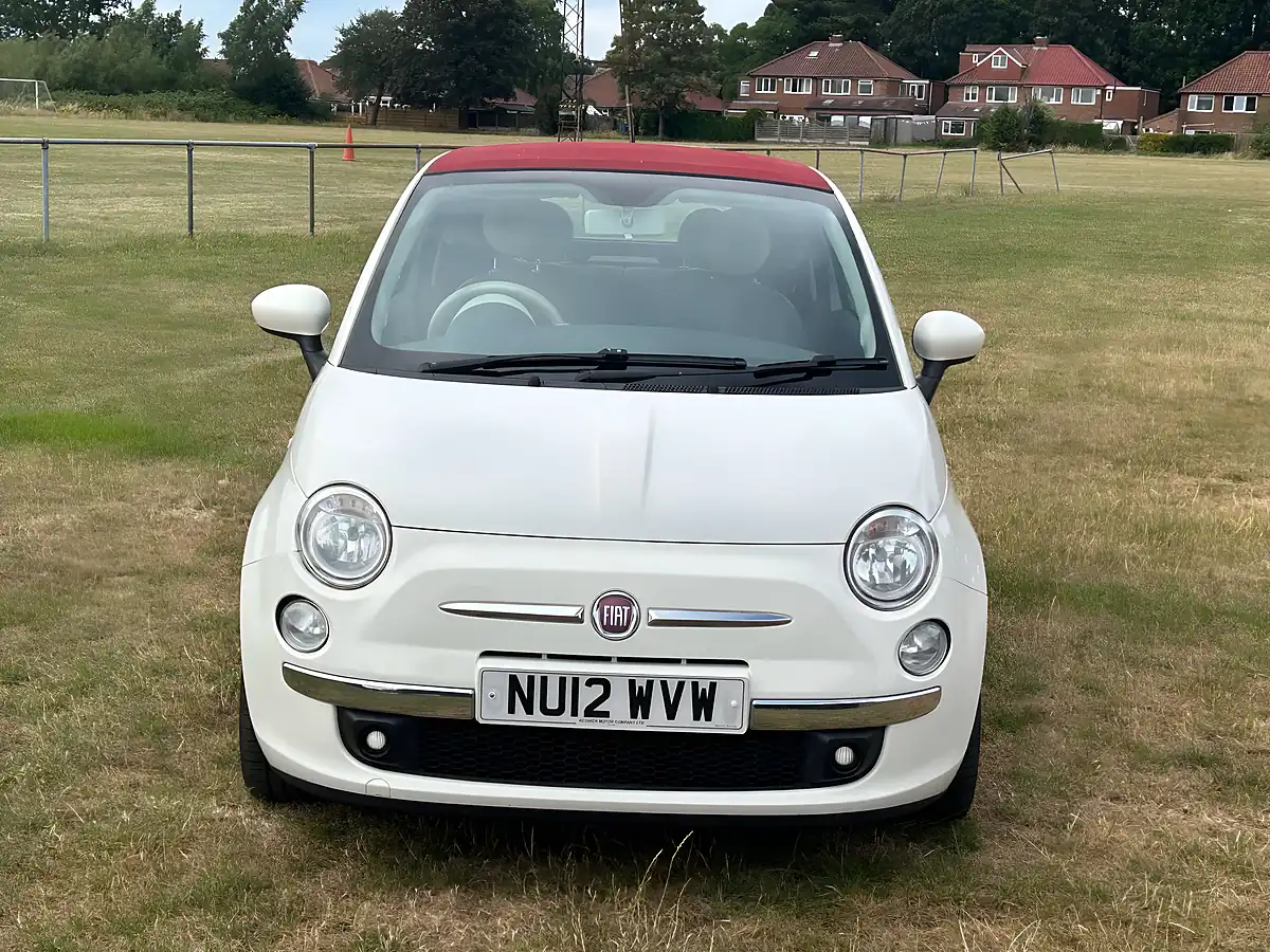 Used 2012 Fiat 500 C Lounge White - Interior and Exterior details 2