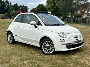 Used 2012 Fiat 500 C Lounge White - Interior and Exterior details 3