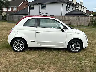 Used 2012 Fiat 500 C Lounge White - Interior and Exterior details 4