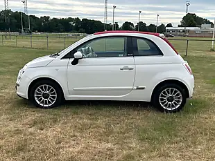 Used 2012 Fiat 500 C Lounge White - Interior and Exterior details 8