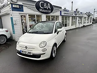 Used 2012 Fiat 500 Lounge White - Interior and Exterior details 3