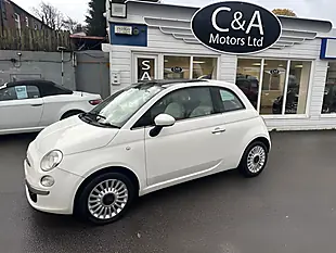 Used 2012 Fiat 500 Lounge White - Interior and Exterior details 4