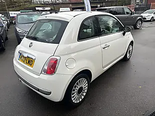 Used 2012 Fiat 500 Lounge White - Interior and Exterior details 6