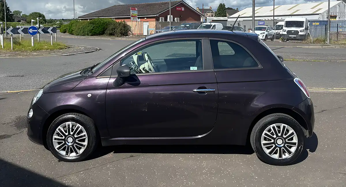Used 2012 Fiat 500 Pop Blue - Interior and Exterior details 3
