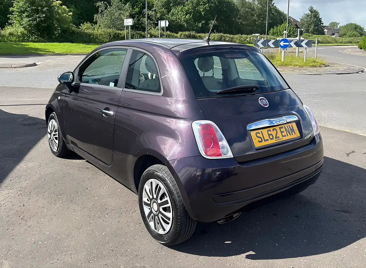 Used 2012 Fiat 500 Pop Blue - Interior and Exterior details 4