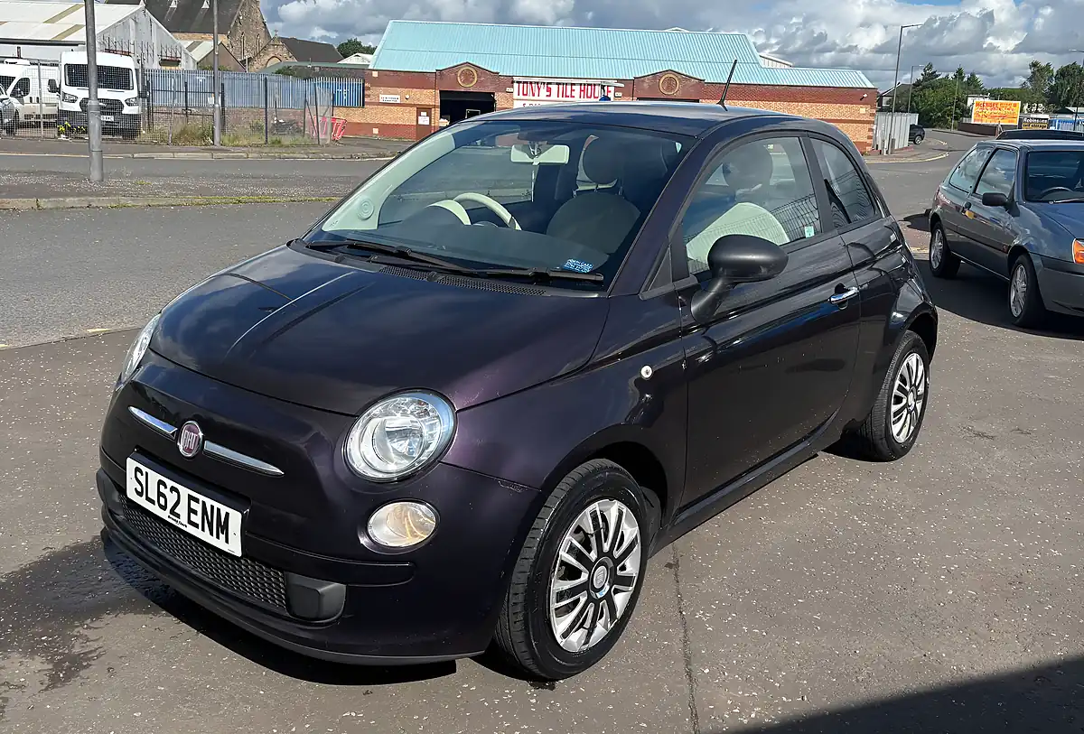 Used 2012 Fiat 500 Pop Blue - Interior and Exterior details 6