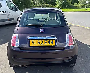 Used 2012 Fiat 500 Pop Blue - Interior and Exterior details 7