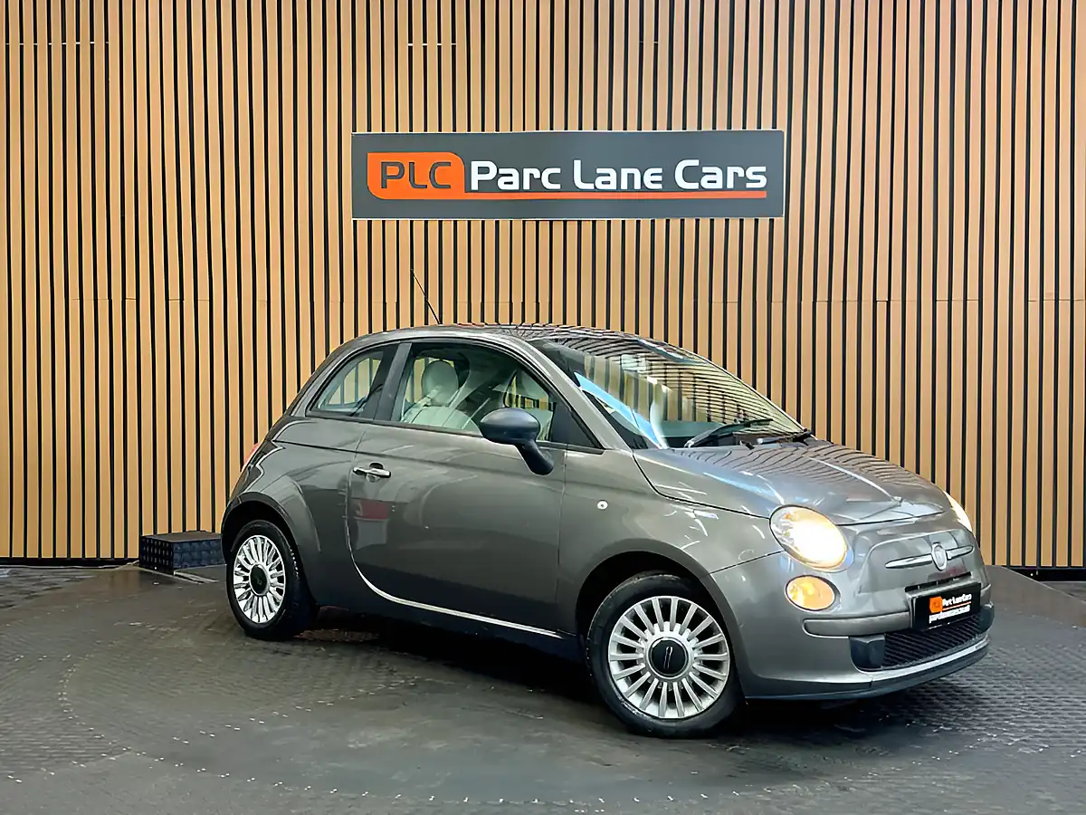 Used 2012 Fiat 500 Pop Electroclash Grey - Front View