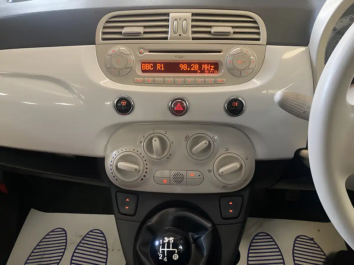 Used 2012 Fiat 500 Pop White - Interior and Exterior details 10