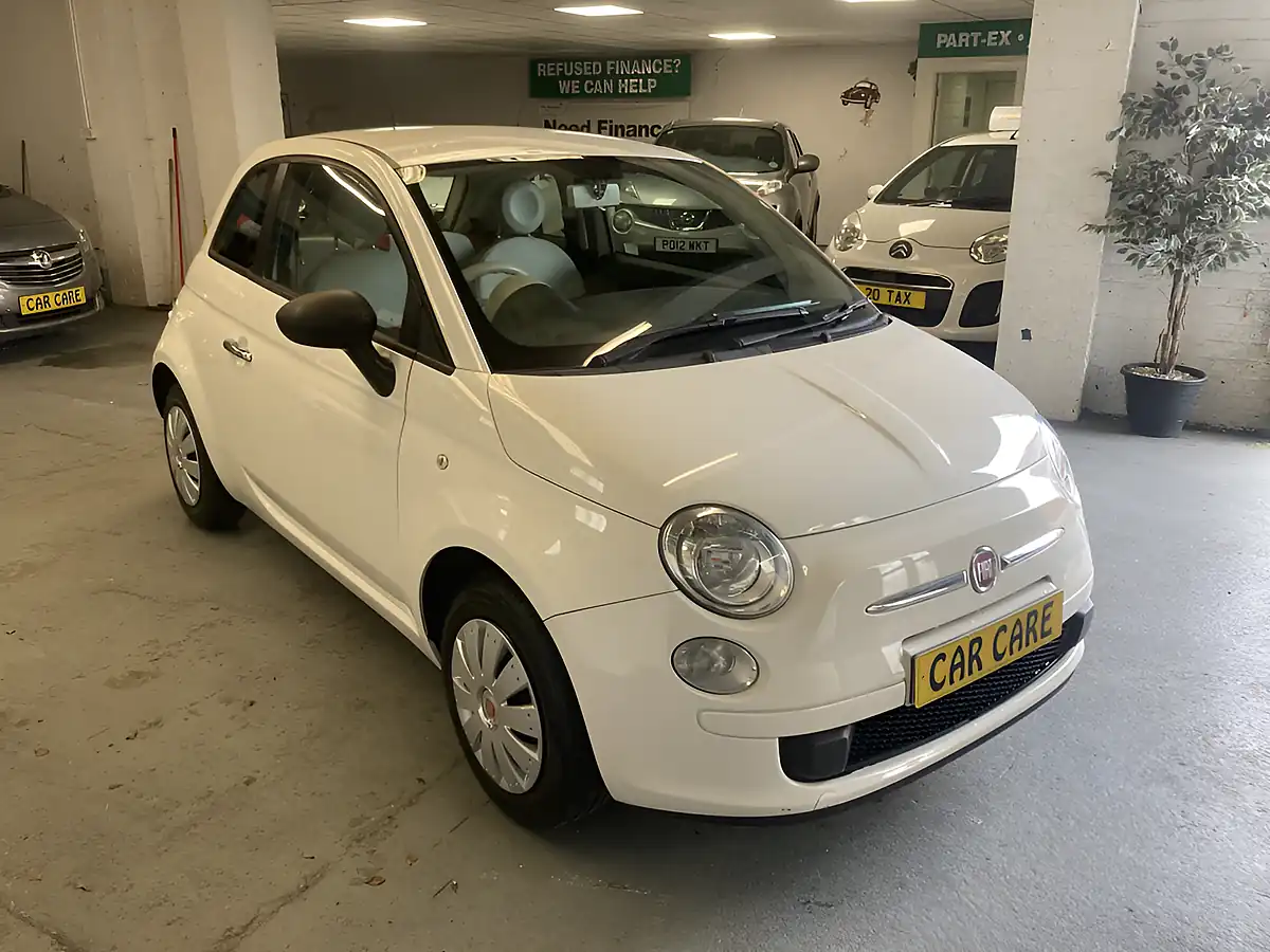 Used 2012 Fiat 500 Pop White - Interior and Exterior details 2
