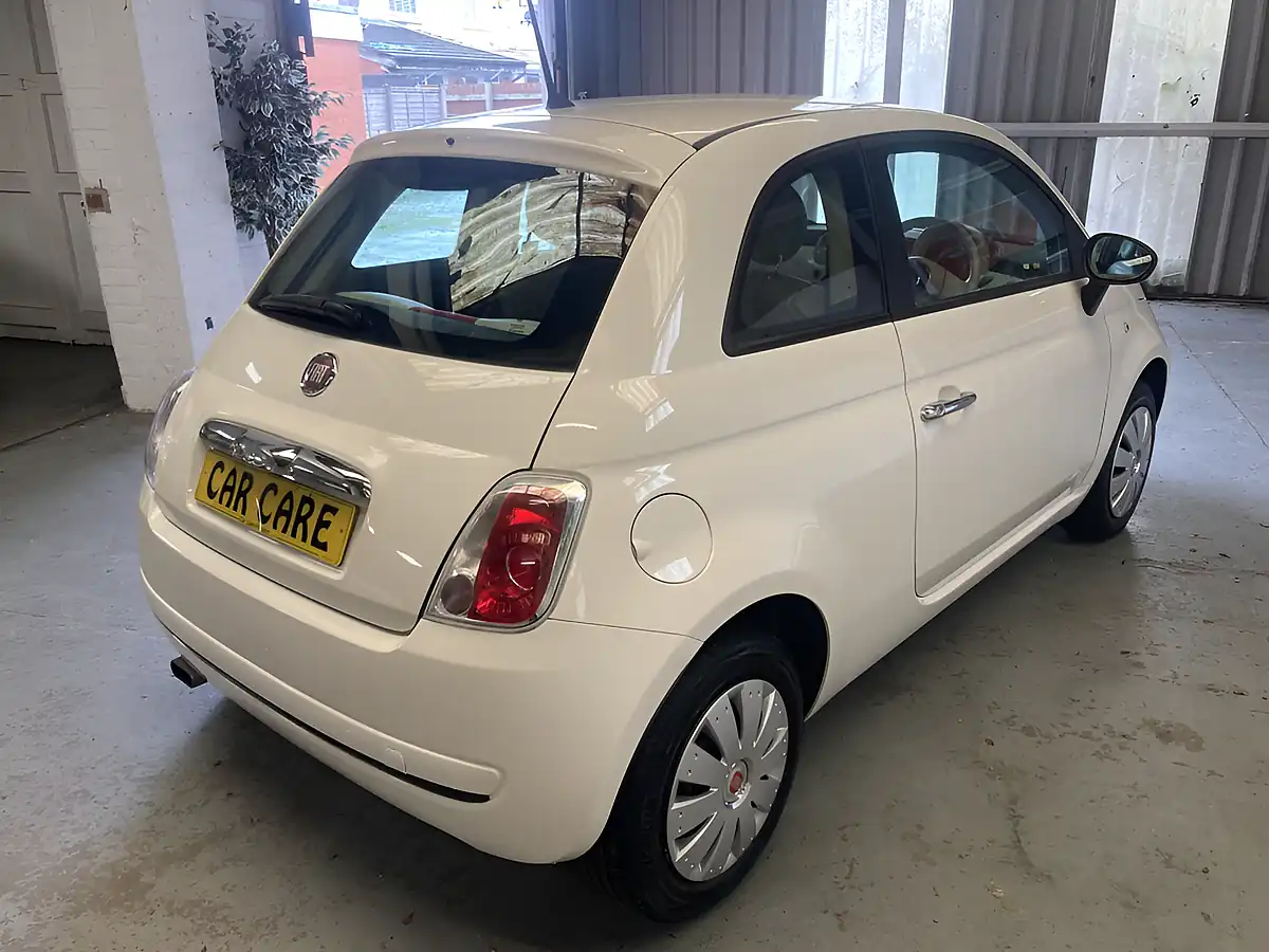Used 2012 Fiat 500 Pop White - Interior and Exterior details 4