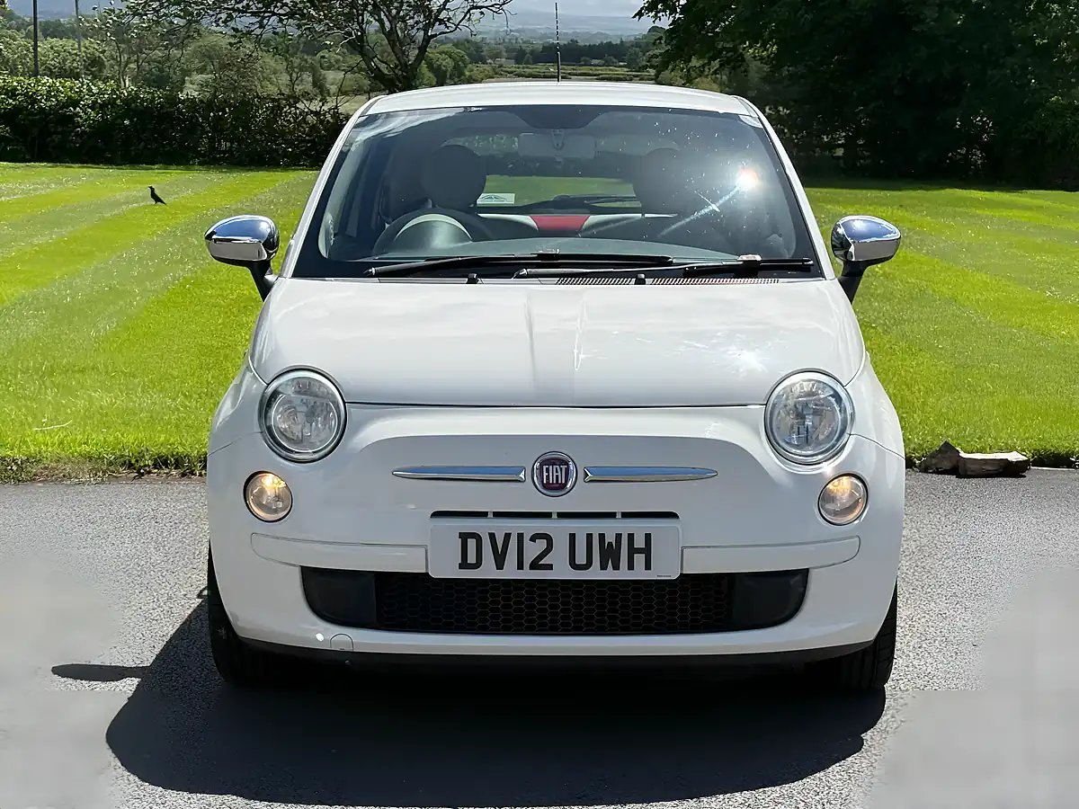 Used 2012 Fiat 500 Pop White - Interior and Exterior details 2