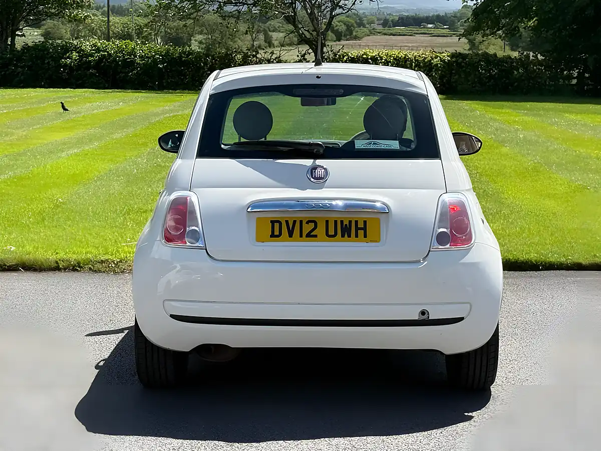 Used 2012 Fiat 500 Pop White - Interior and Exterior details 5