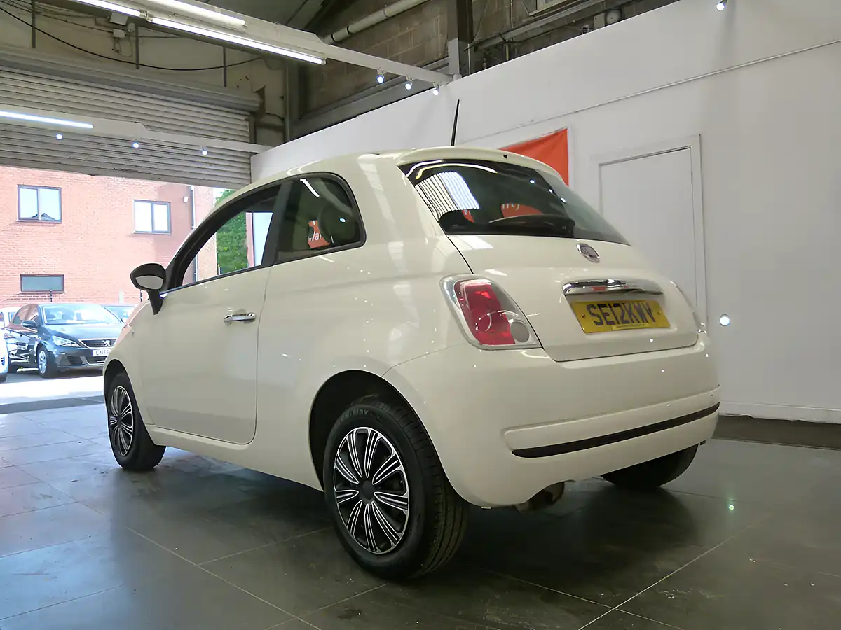 Used 2012 Fiat 500 Pop White - Interior and Exterior details 11