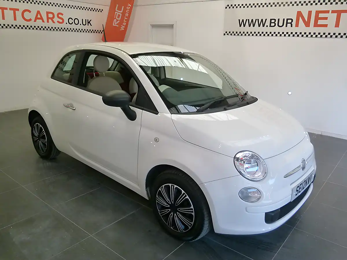 Used 2012 Fiat 500 Pop White - Interior and Exterior details 12