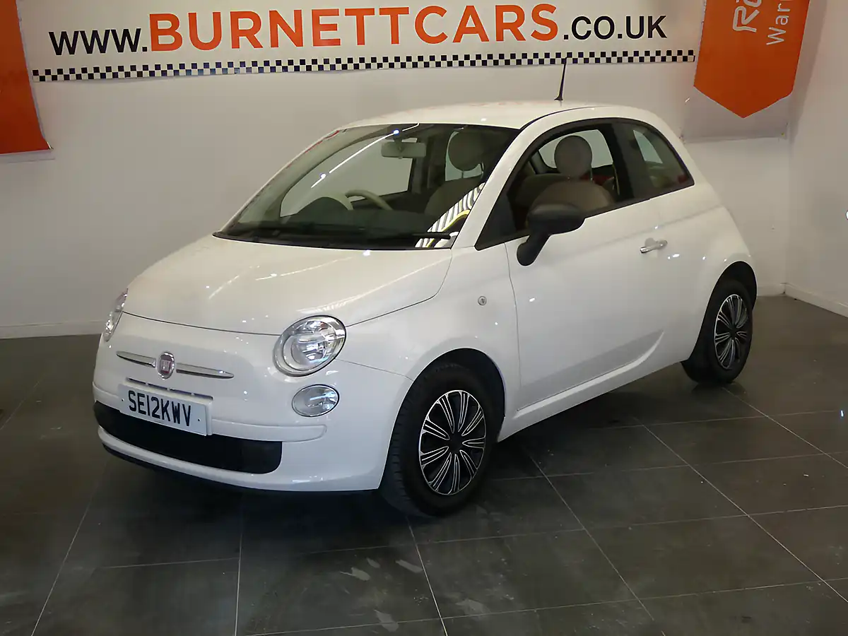 Used 2012 Fiat 500 Pop White - Interior and Exterior details 2
