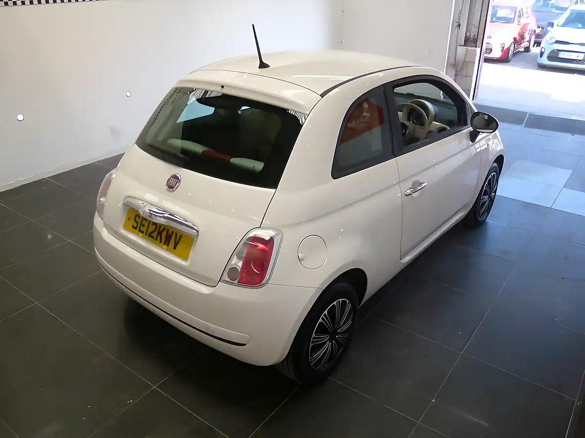 Used 2012 Fiat 500 Pop White - Interior and Exterior details 20