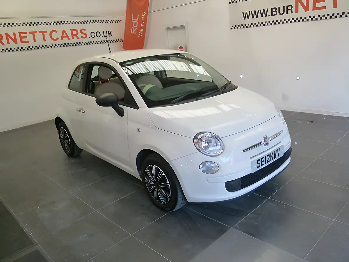 Used 2012 Fiat 500 Pop White - Interior and Exterior details 3