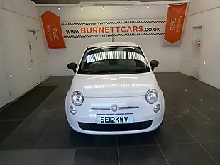 Used 2012 Fiat 500 Pop White - Interior and Exterior details 4