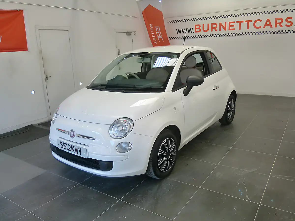 Used 2012 Fiat 500 Pop White - Interior and Exterior details 5