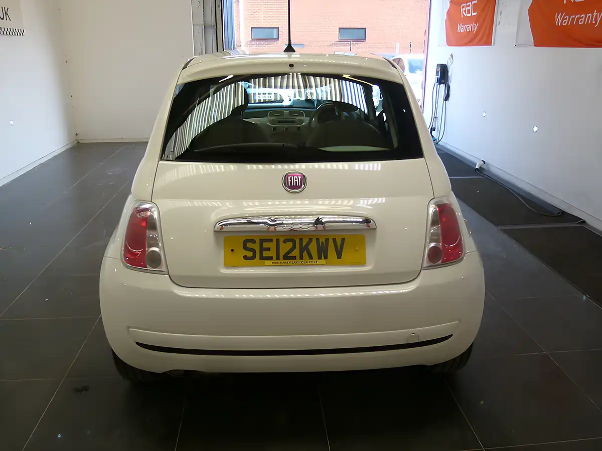 Used 2012 Fiat 500 Pop White - Interior and Exterior details 7