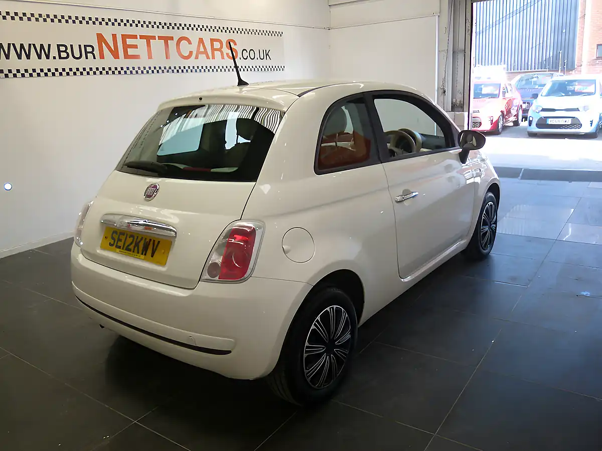 Used 2012 Fiat 500 Pop White - Interior and Exterior details 8