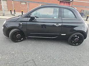 Used 2012 Fiat 500C Lounge Black - Interior and Exterior details 4