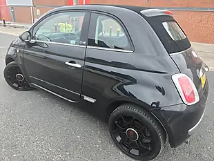 Used 2012 Fiat 500C Lounge Black - Interior and Exterior details 5