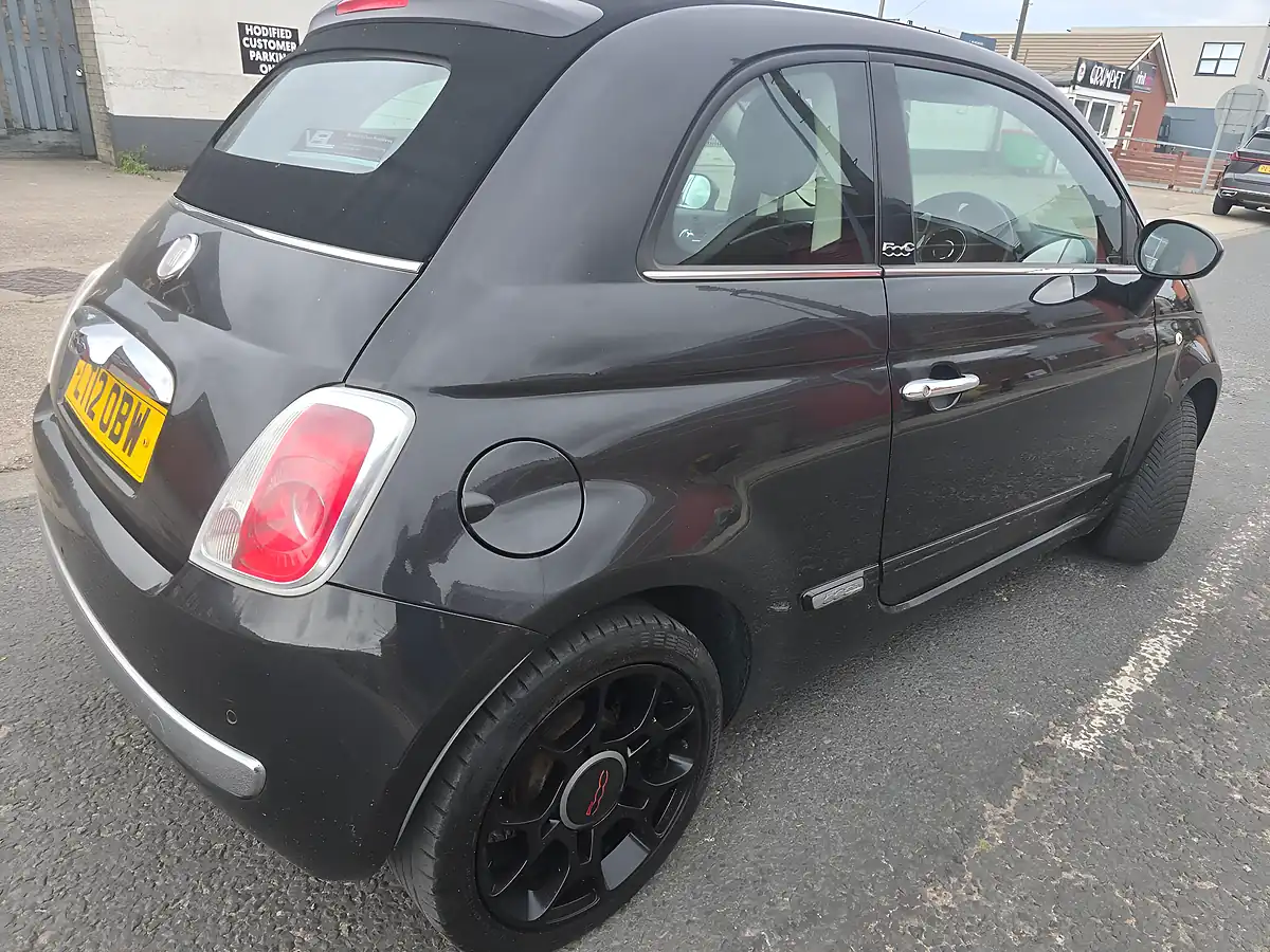 Used 2012 Fiat 500C Lounge Black - Interior and Exterior details 6
