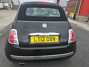 Used 2012 Fiat 500C Lounge Black - Interior and Exterior details 7