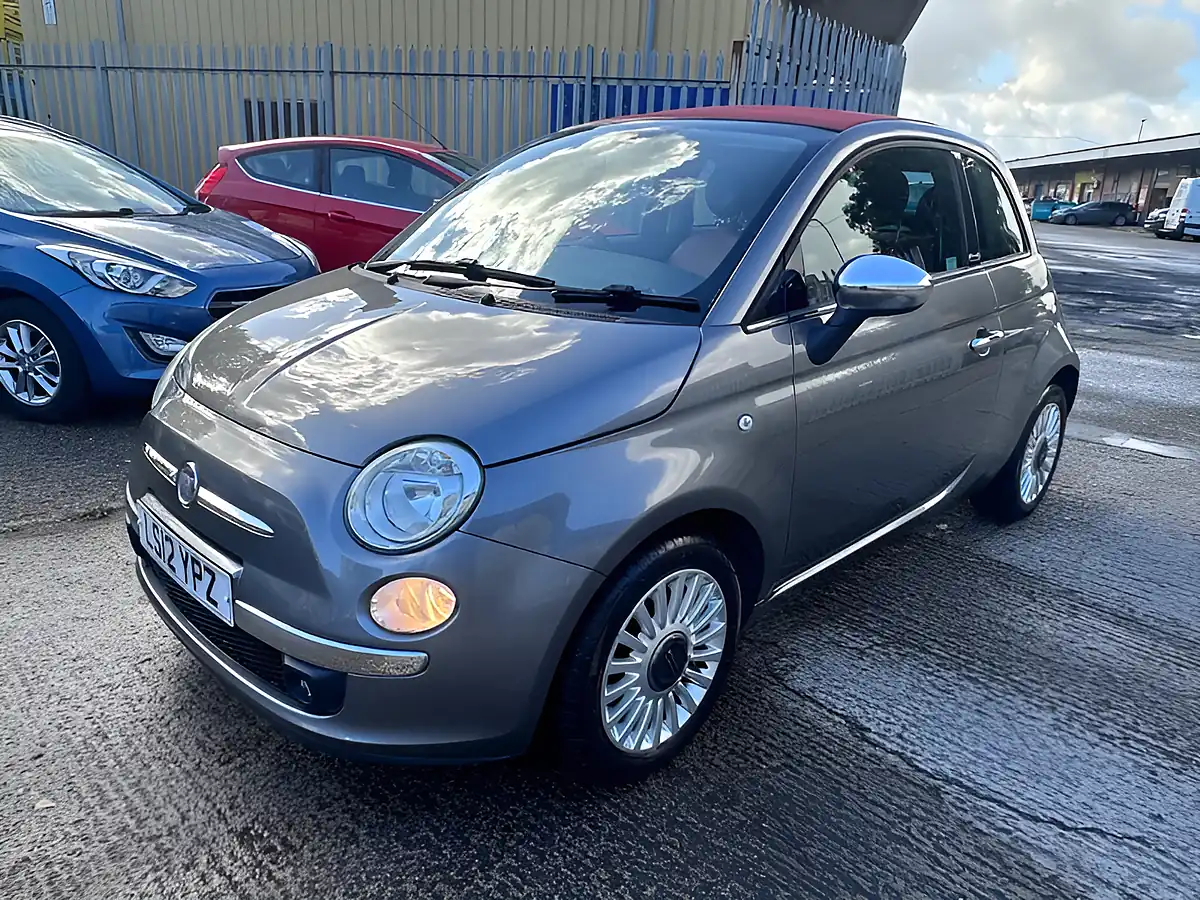 Used 2012 Fiat 500c Lounge Electroclash Grey - Interior and Exterior details 11