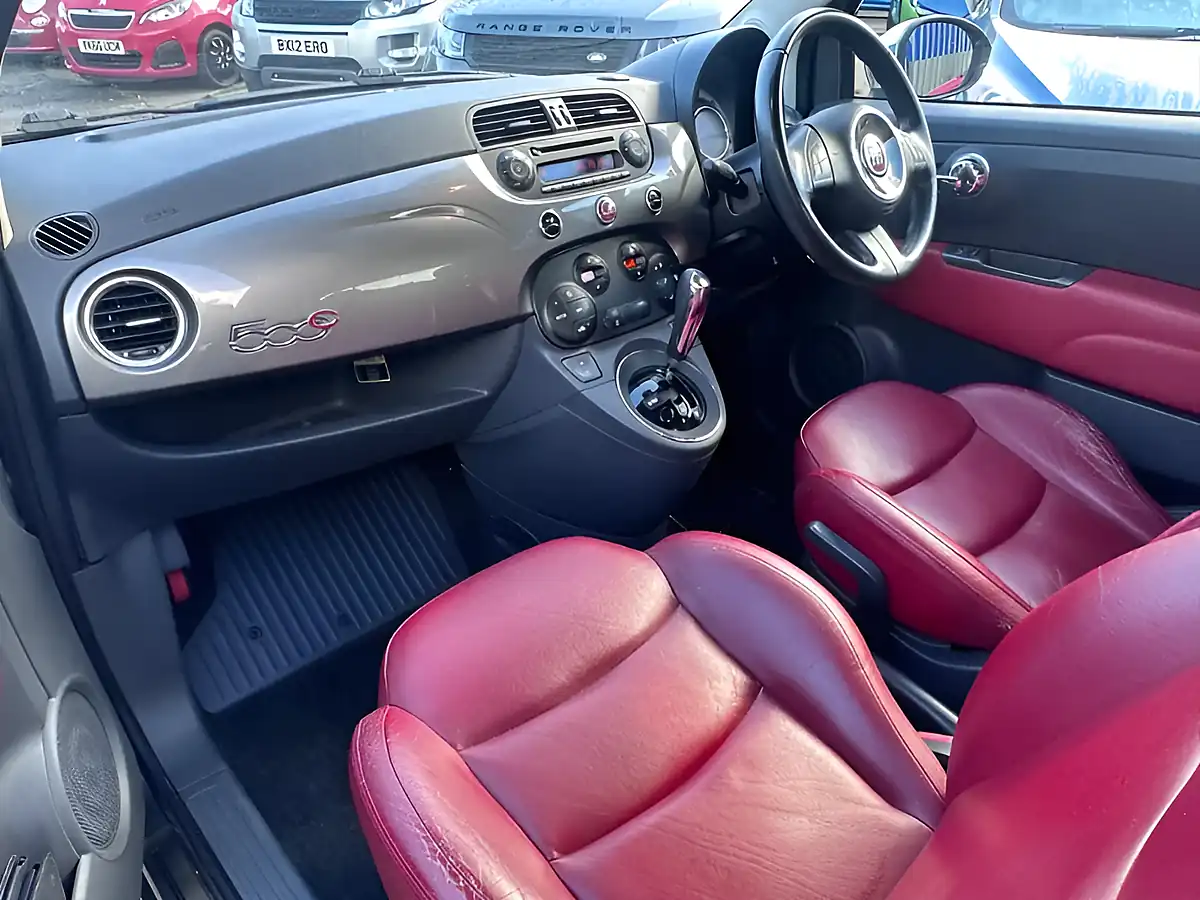 Used 2012 Fiat 500c Lounge Electroclash Grey - Interior and Exterior details 16