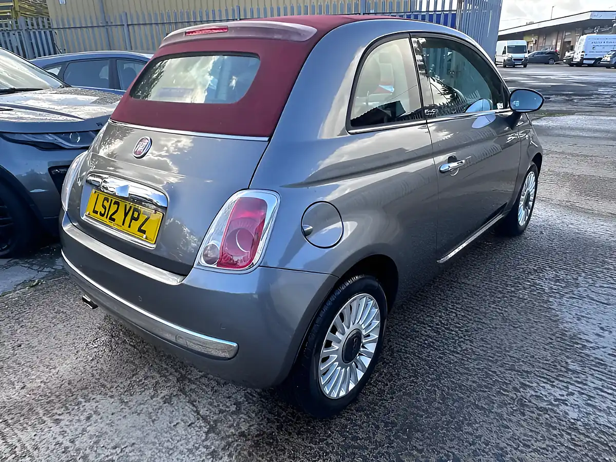 Used 2012 Fiat 500c Lounge Electroclash Grey - Interior and Exterior details 2