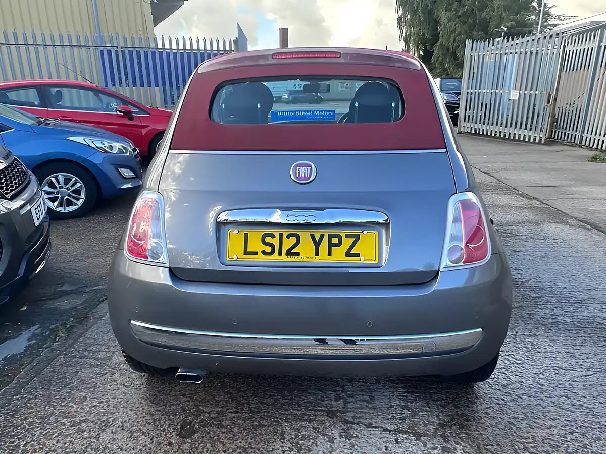 Used 2012 Fiat 500c Lounge Electroclash Grey - Interior and Exterior details 5