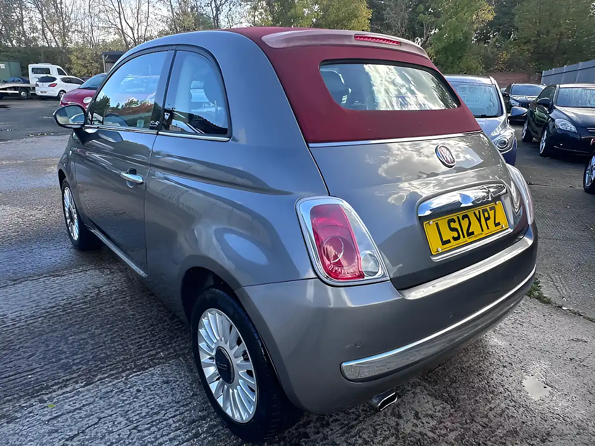 Used 2012 Fiat 500c Lounge Electroclash Grey - Interior and Exterior details 7
