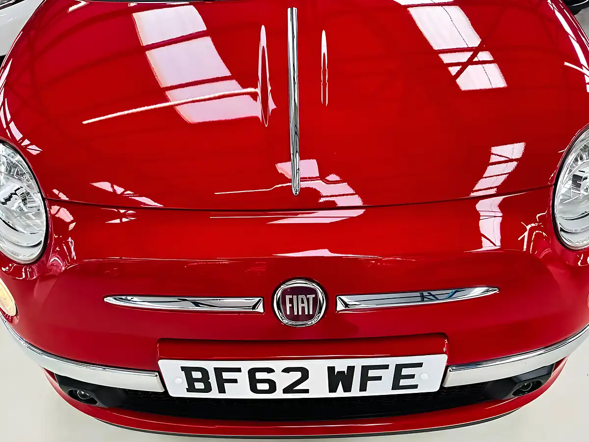 Used 2012 Fiat 500c Lounge Pasodoble Red - Interior and Exterior details 17