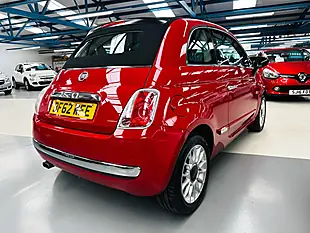 Used 2012 Fiat 500c Lounge Pasodoble Red - Interior and Exterior details 5