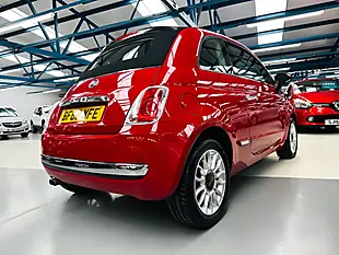 Used 2012 Fiat 500c Lounge Pasodoble Red - Interior and Exterior details 7