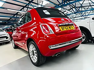 Used 2012 Fiat 500c Lounge Pasodoble Red - Interior and Exterior details 8