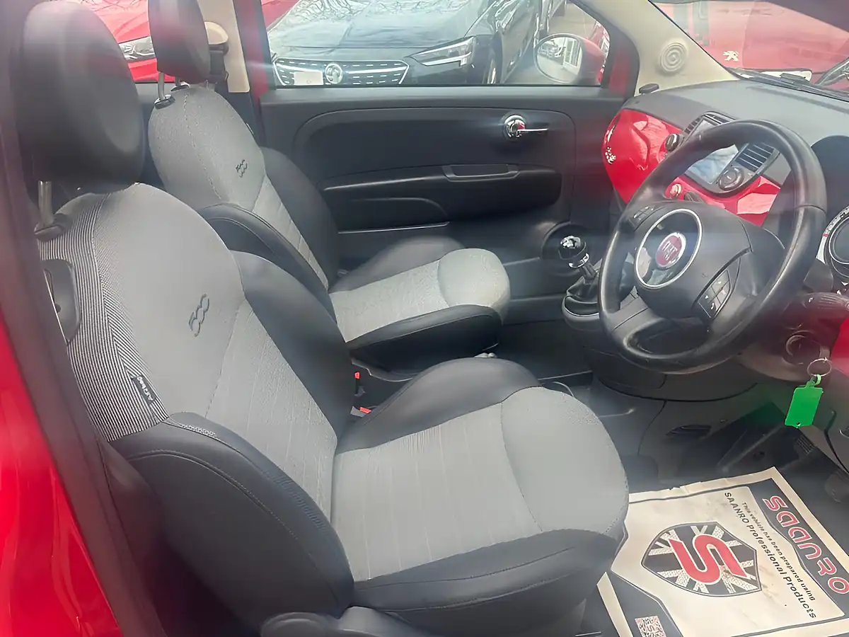 Used 2012 Fiat 500c Lounge Red - Interior and Exterior details 10