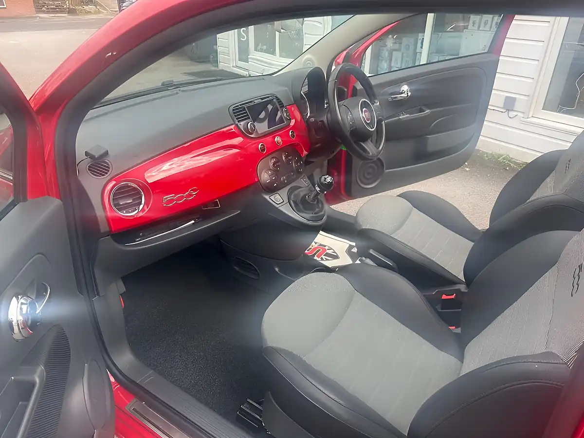 Used 2012 Fiat 500c Lounge Red - Interior and Exterior details 13
